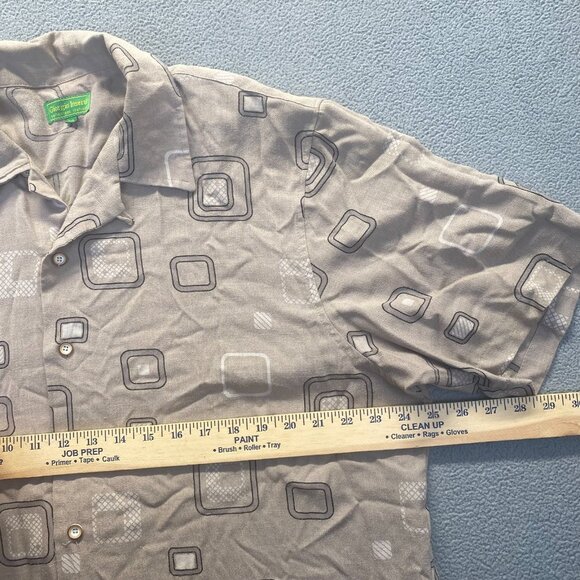 Giorgio Inserti Men's Shirt Size 2XL collections italiano,Beige,Buttos Front - Picture 4 of 9